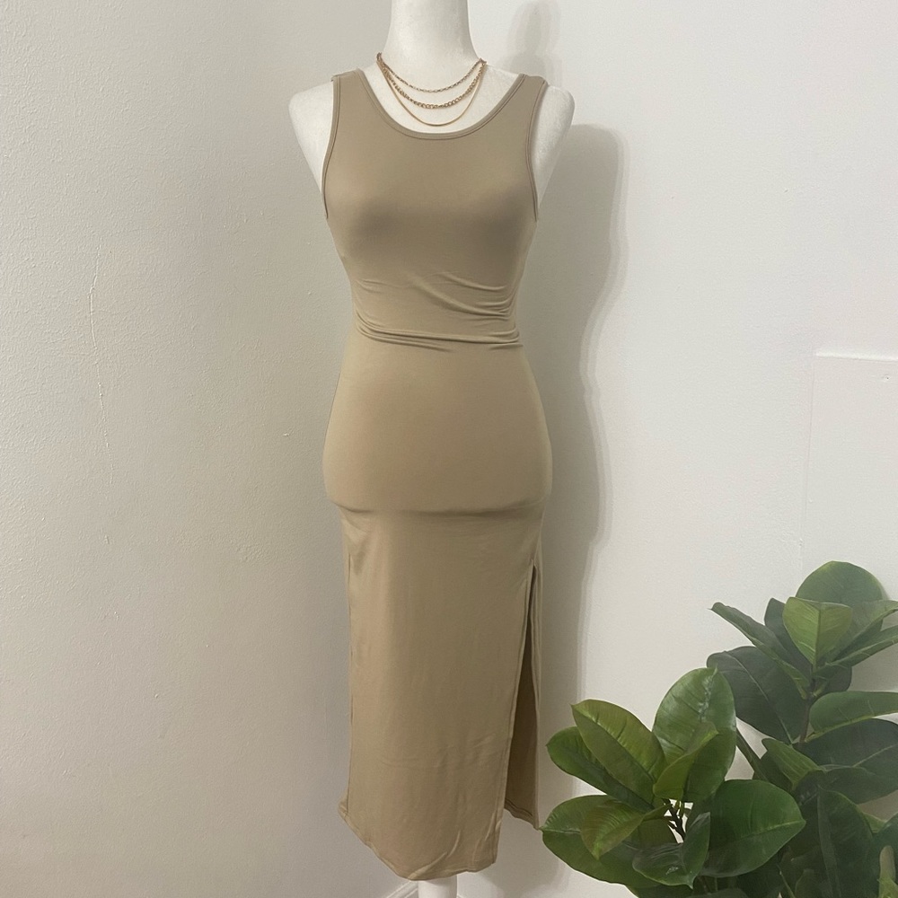 Taupe Dress
